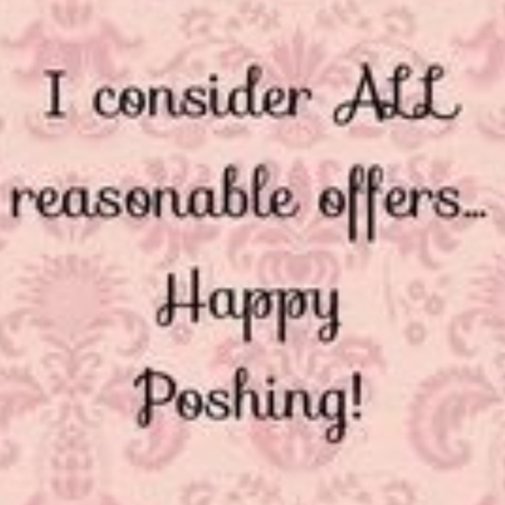 Reasonable offers welcome💓